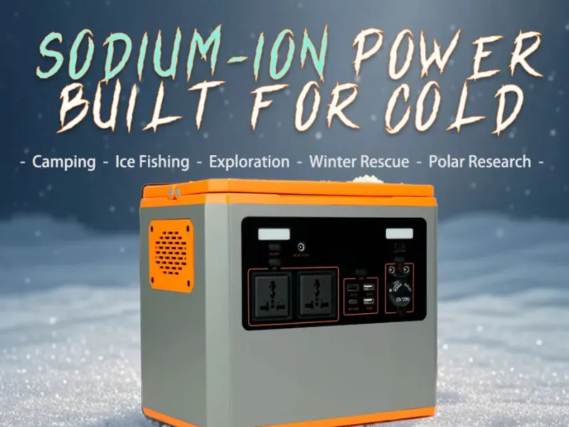 Sodium Frost Glow: How Sodium-Ion Outdoor Power Fuels a Sustainable Outdoor Industry