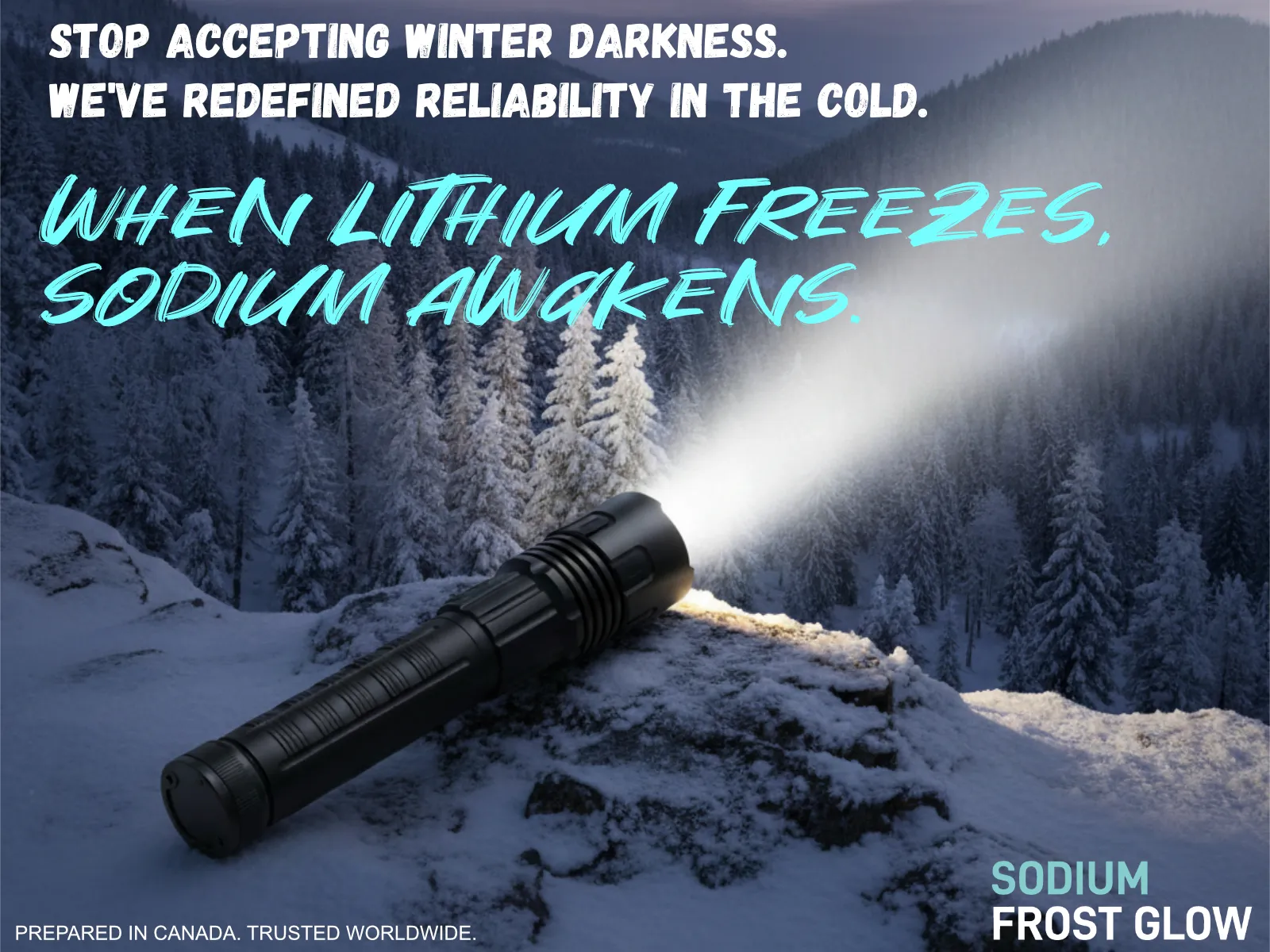 Features and Camping in Snow