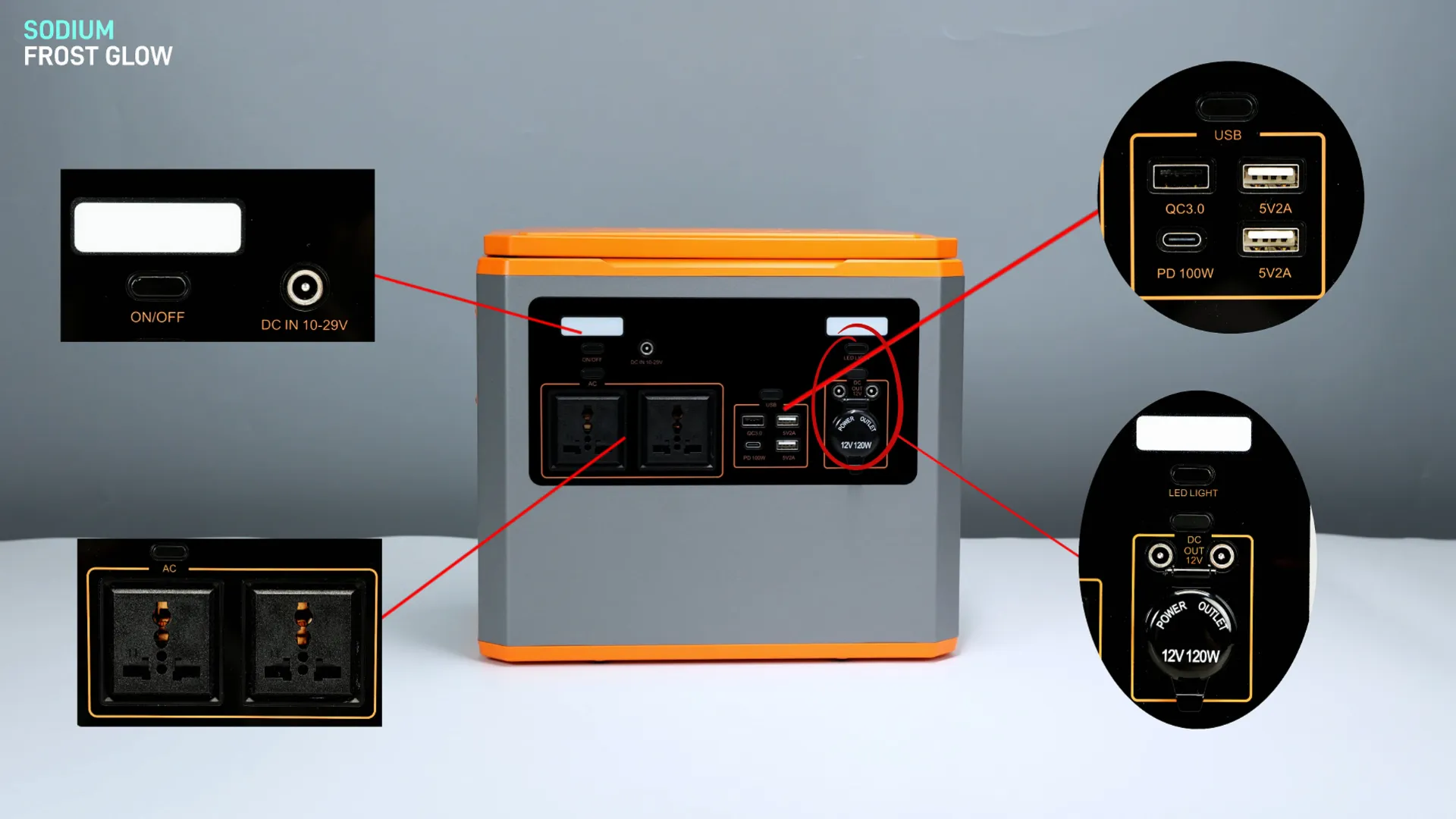 Power Station Ports and UI Panel