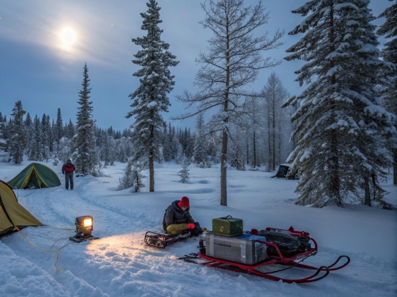 Snow Camping at -20°C: How to Choose a Reliable Power Source?