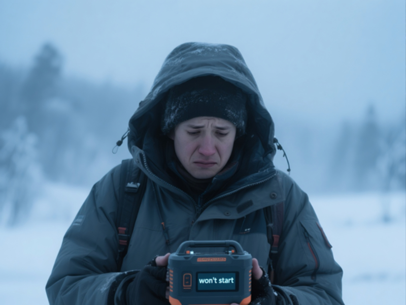 Sodium Frost Glow: The Sodium-Ion Outdoor Power Revolution for Extreme Cold